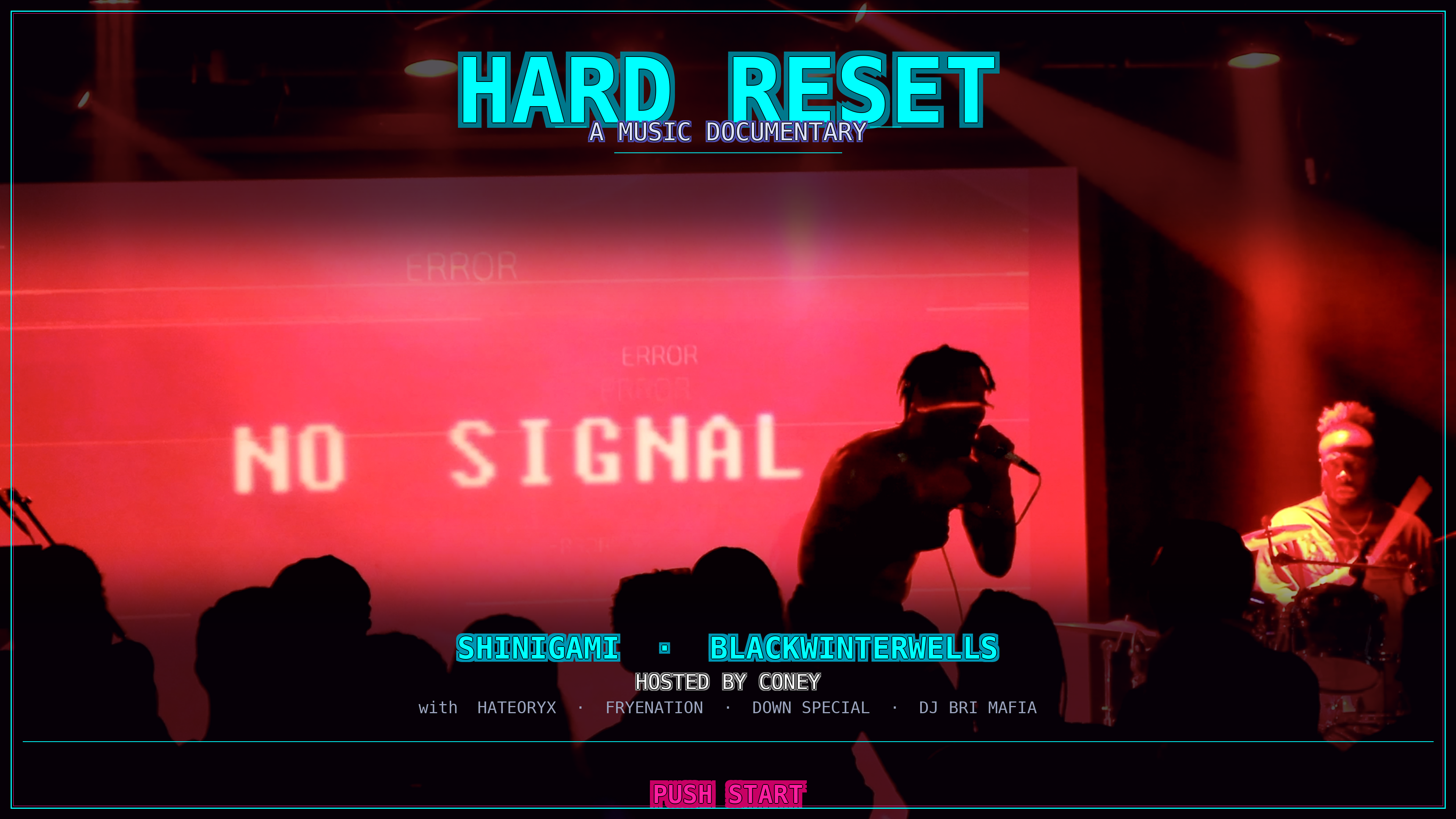 Hard Reset Vol. 1 flyer — Union Stage, Washington D.C.